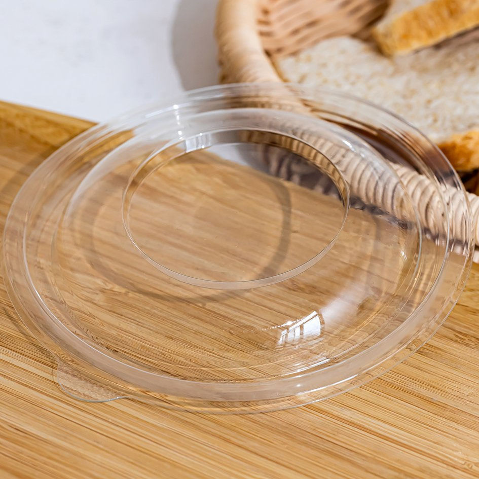 Round Clear Takeaway Salad Bowl 24 Oz China Made