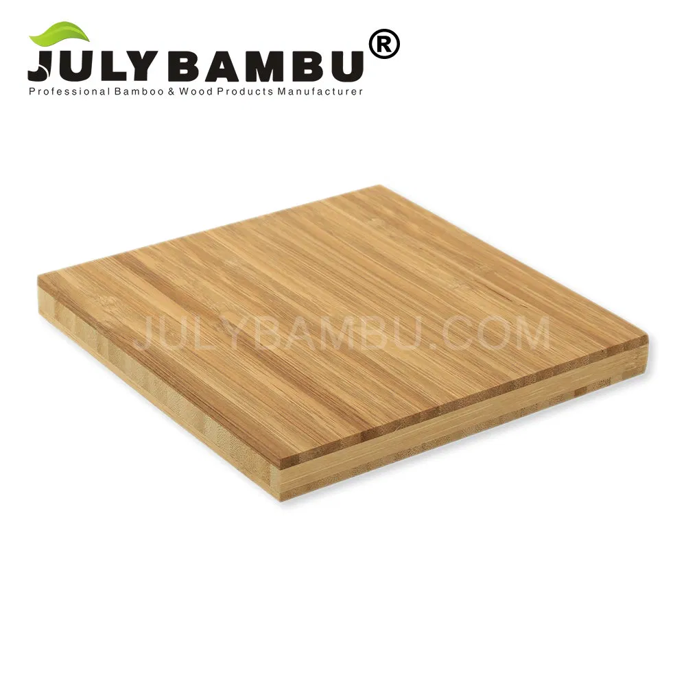 Durable Bamboo Plank Dark Colour Carbonized 3 Layers Bamboo Plywood 20mm