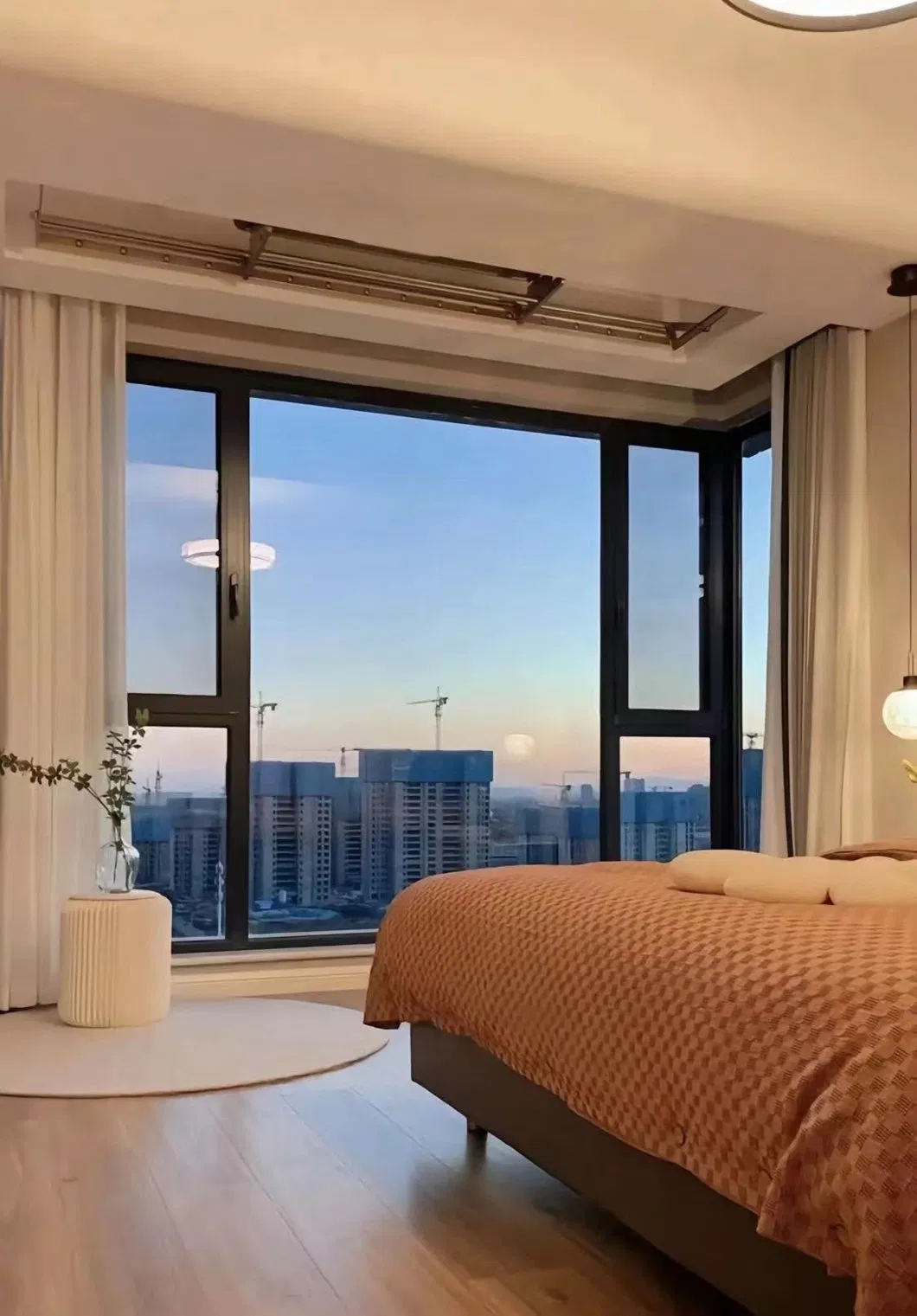 Frame Beauty Salable Design Casement Well-Made Double Made in China Good Glass Open Inside Windows