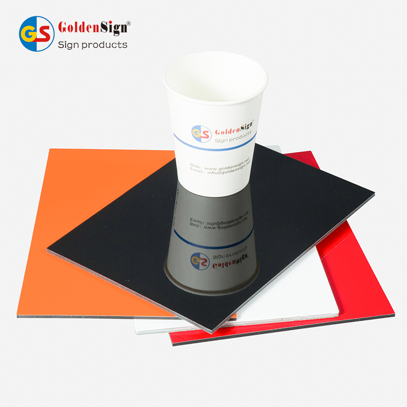 Goldensign Exterior Wall Panel PVDF Coating ACP Aluminum Composite Panel