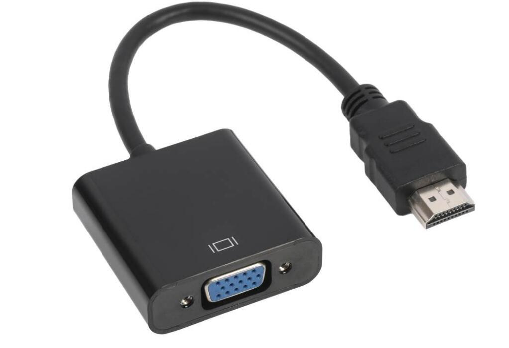 High Speed 1080P HDMI to VGA Adapter with Audio Output