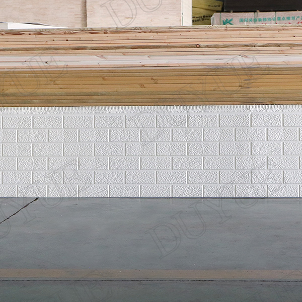 Sandwich Panel PU / Polyurethane / Siding / Polyurethane / Metal Carved Sandwich Panel / Fire Prevention Carved Panel