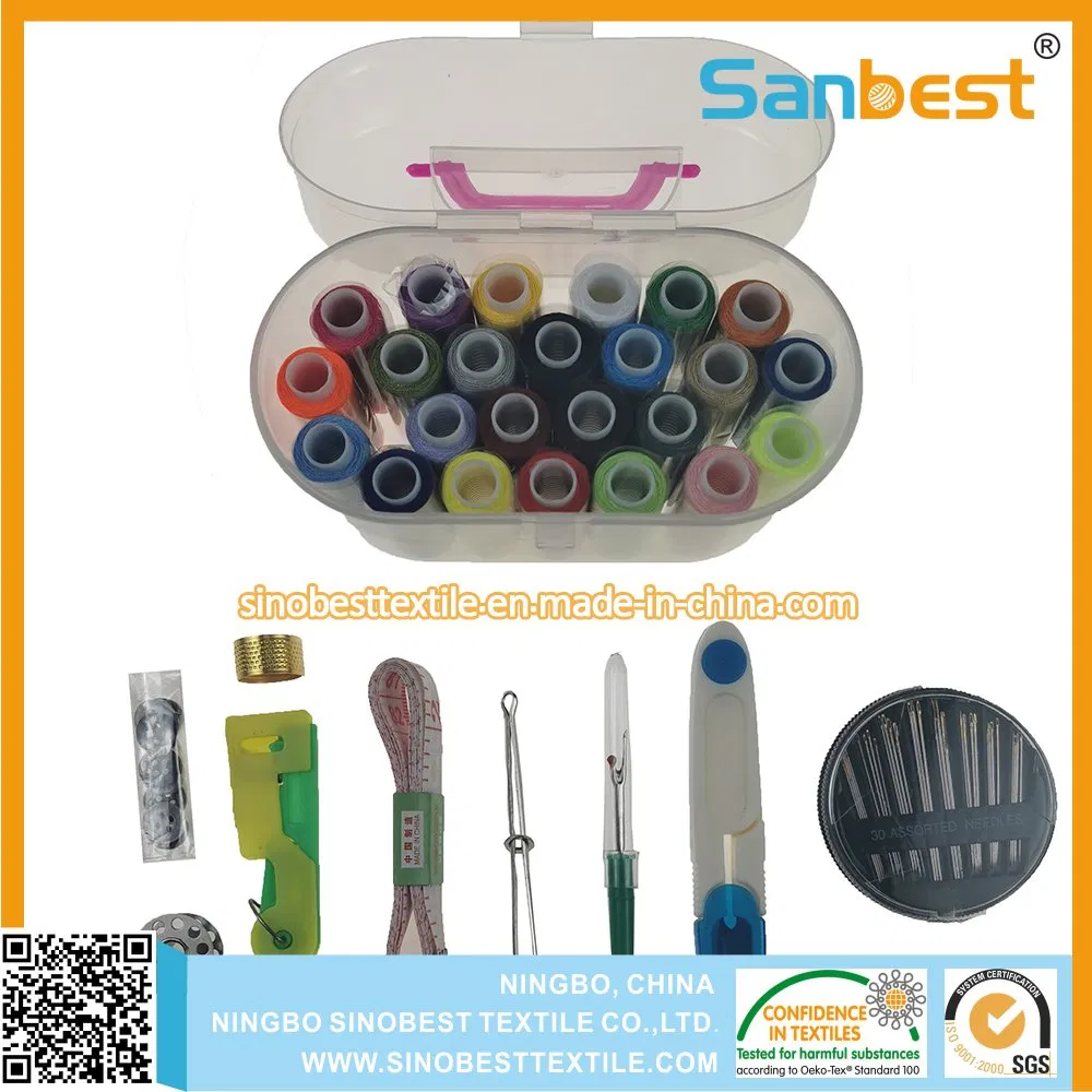 Sewing Box/Double-Layer Portable Hand-Held Sewing Kit