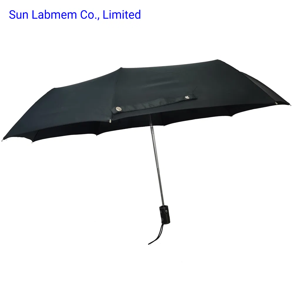 New Customized Automatic Open 3 Folding Rain Umbrella for Sale