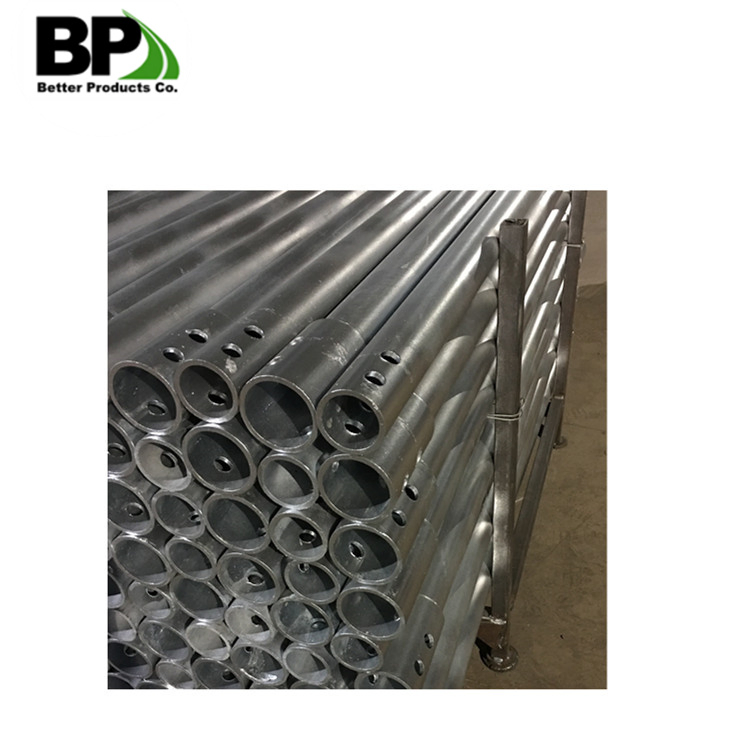Superior Corrosion Resistant Screw Piers Reliable Helical Screw Pile Producer Galvanized Helical Piles for Foundation System