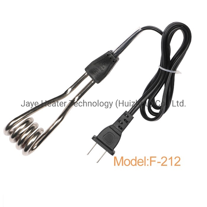220V Portable Fast Stainless Steel Heating Tube Electric Immersion Water Heater for Bucket