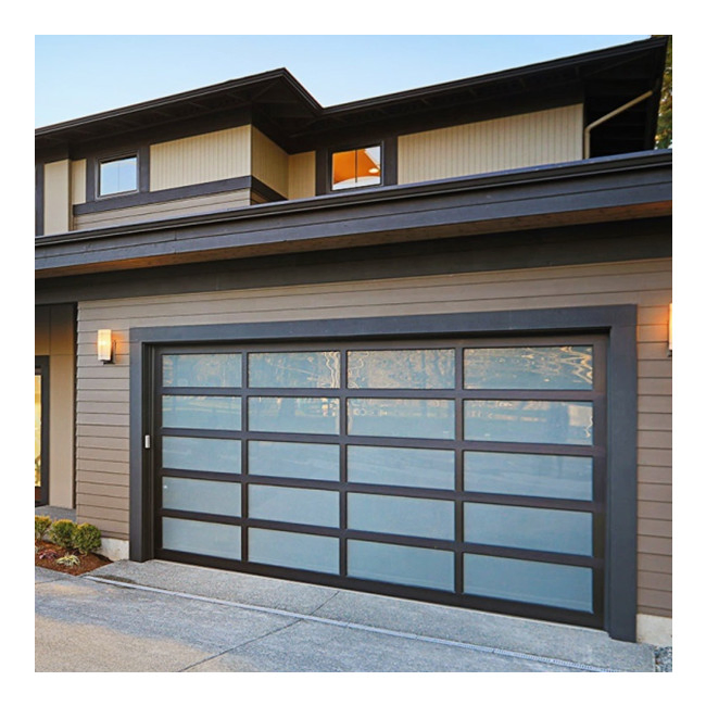 Cbmmart Best Selling Custom Doors Waterproof Soundproof Roll up Door Aluminum Glass Garage Door