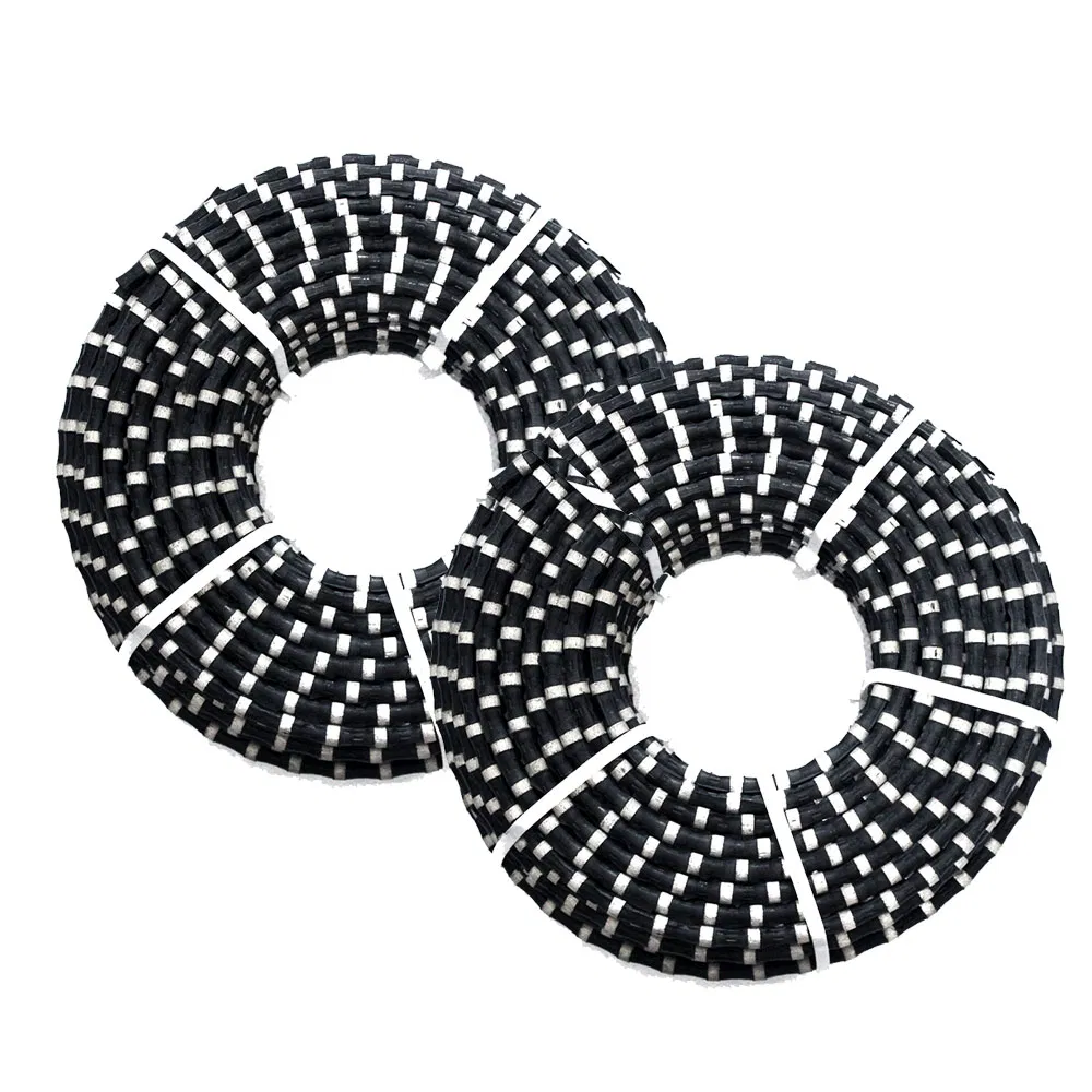 Diamond Wire Cutting Mining Rope Saw with Connector Closed Loop Diamond Wire Saw for Granite Marble Jade Concrete Stone