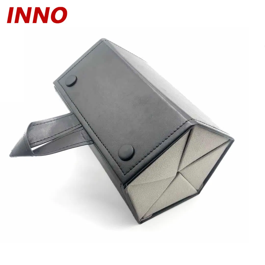 Inno-Z008 2/3/4/5/6 Multi-Slot Display Eyeglasses Storage Box Travel Folding Portable Sunglasses Organizer PU Leather Glasses Case