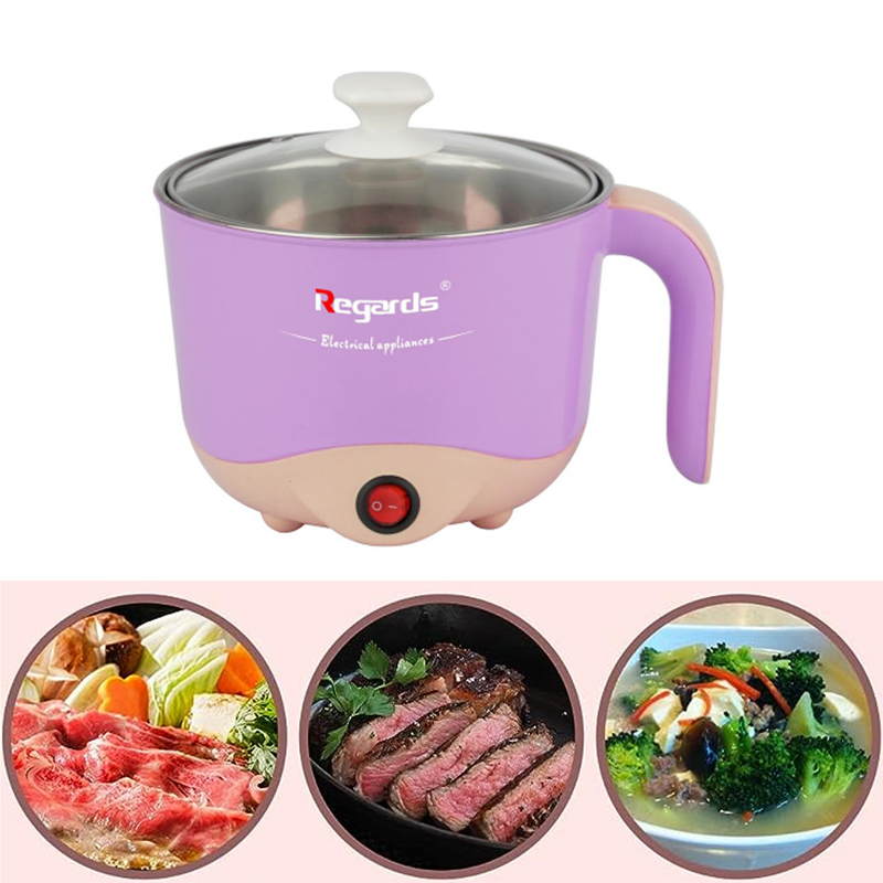 Wholesale Price Kitchen Appliance Portable Electric Cooking Pot Multi-Purpose Non-Stick Stainless Steel Soup Pot Electric Wok
