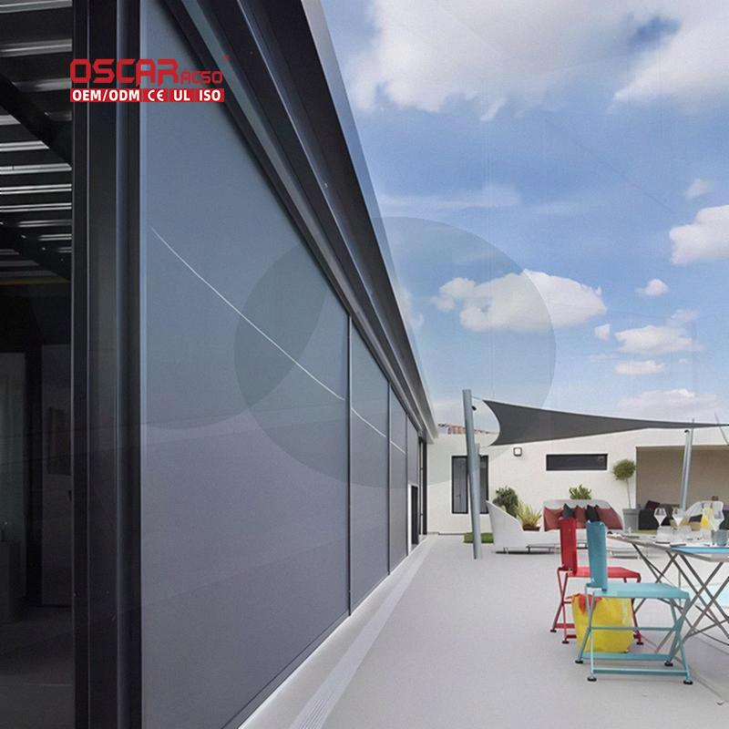 PVC Safter Removing Brand Words: Outdoor Roller S Patio Garden Balcony Weatherproof Retractable PVC S Roller Blind