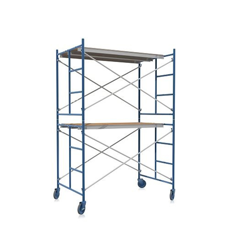 Industrial Style Q235 Steel Hot DIP Galvanized H-Frame Door Mobile Scaffolding Platform for Building Construction