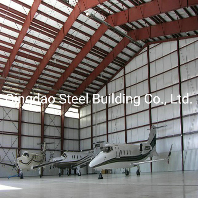 Prefab Steel Structure Aircraft Hangar Building Steel Structure Airplane Hangar