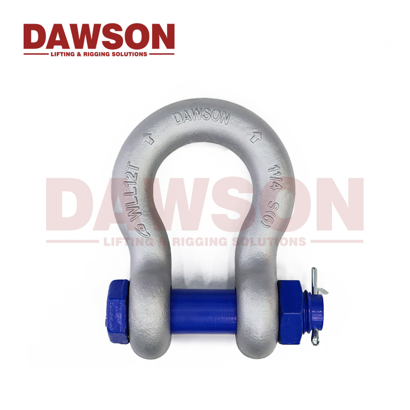 Dawson Hot DIP Galvanized Us Type Bow Shackle with Safety Pin