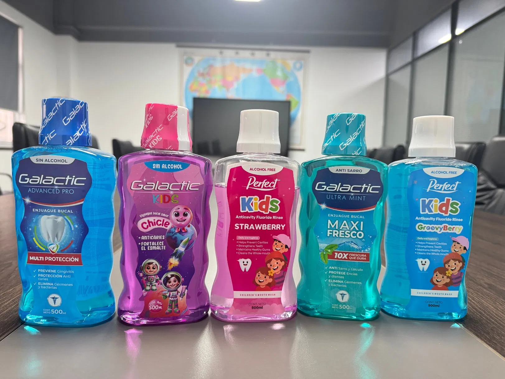 Logo OEM Customize 500ml Private Fruit Mouthwash