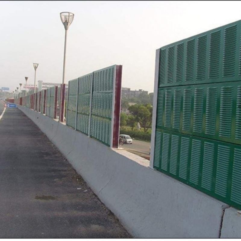 Round Hole Sound Noise Barrier Netting Outdoor Noise Barrier Manufacturers