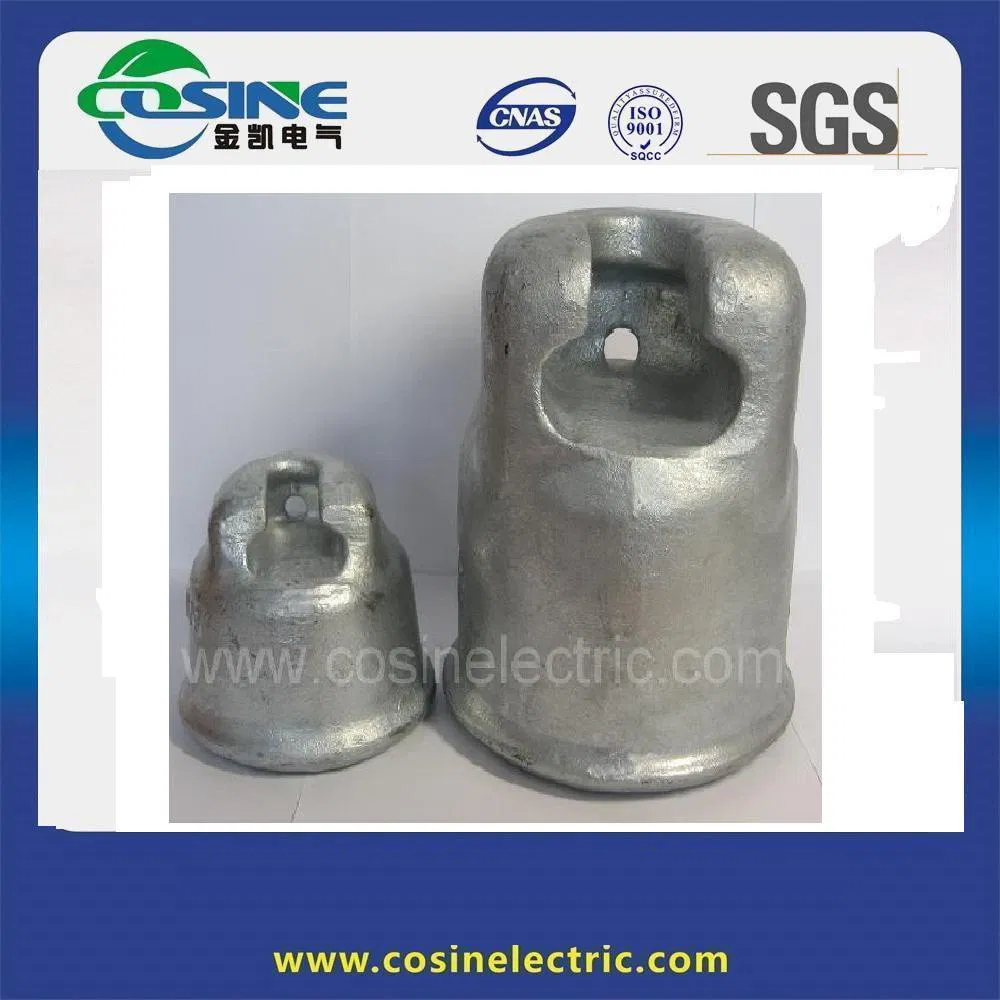Porcelain/Ceramic Suspension Insulator Fitting of Socket Cap/500kn
