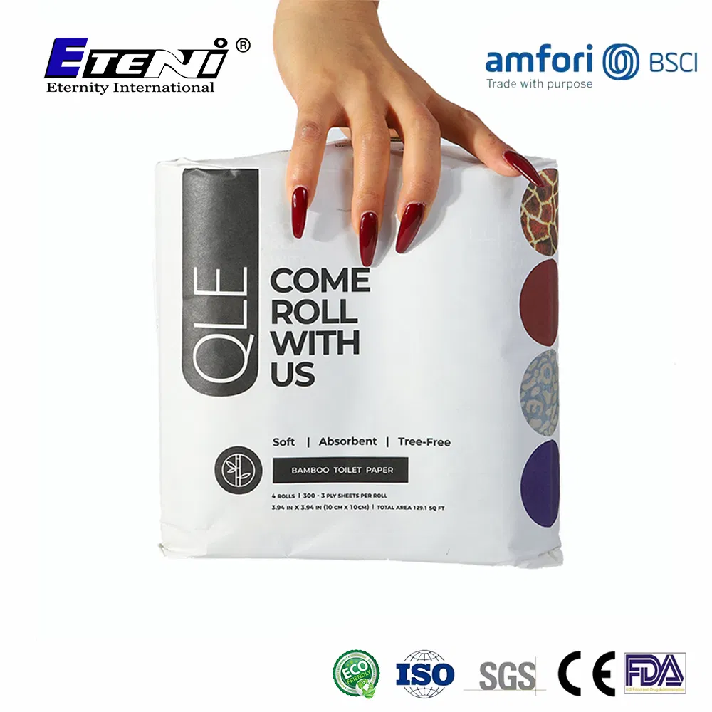 Biodegradable Environmental Toilet Paper Tissue Roll