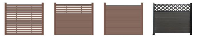 Cheap Low Carbon Long Life Wholesale Garden Decorative Outdoor Eco Friendly Composite Post WPC Fence