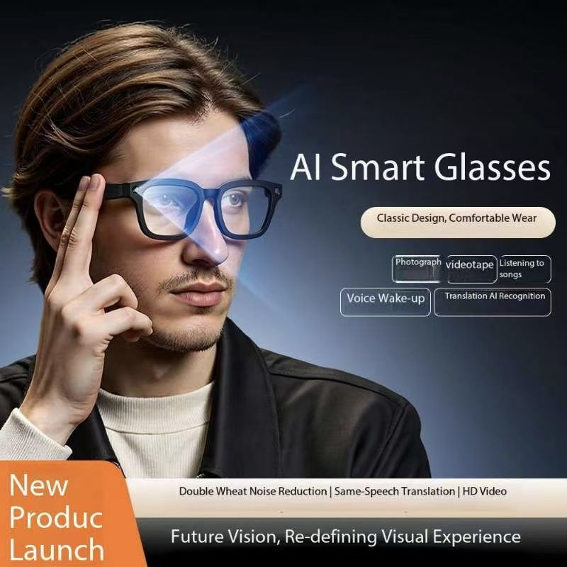 Умные очки Ai G300 с камерой и Bluetooth