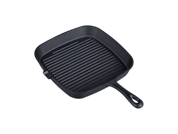 Pre-Seasoned Square Cast Iron Grill Pan