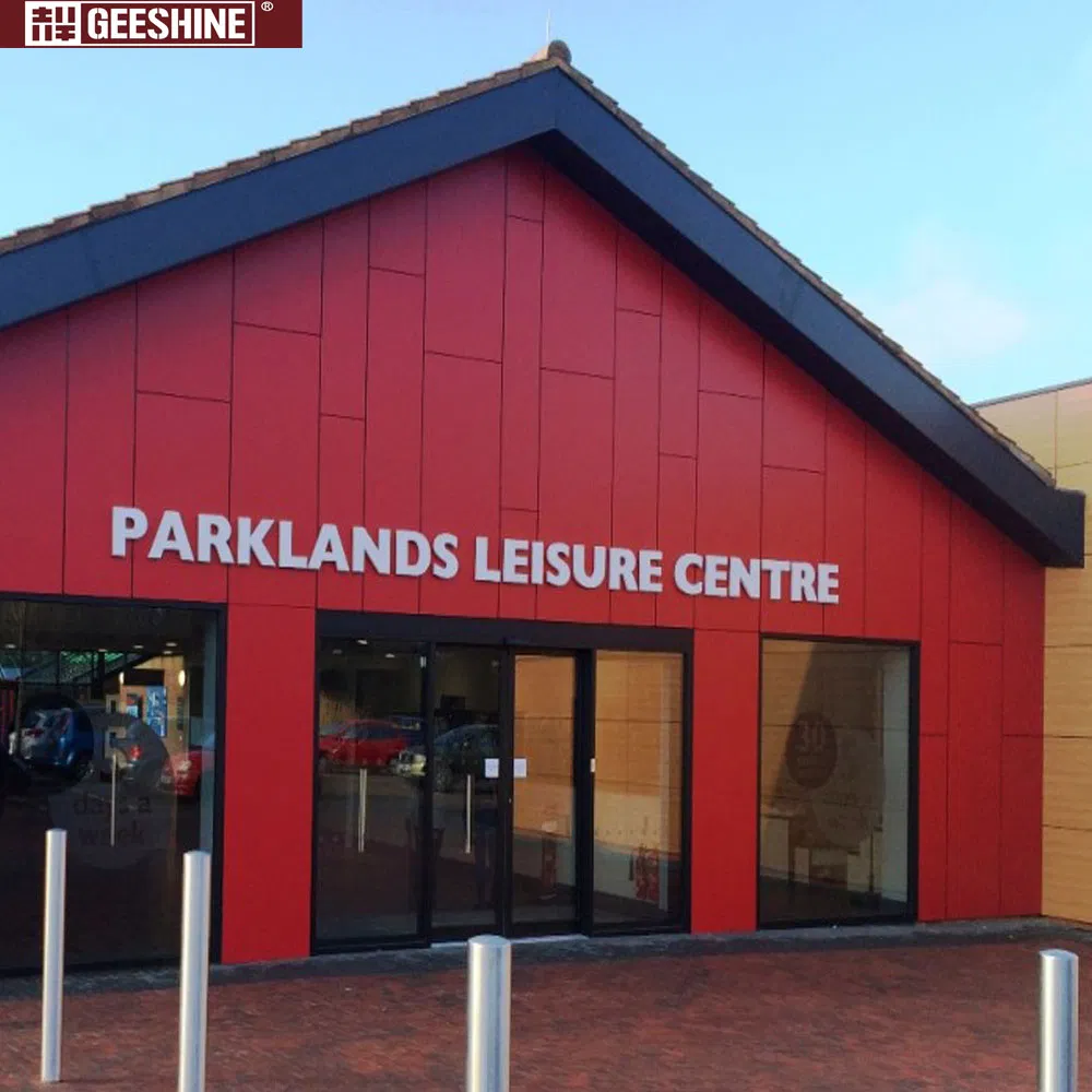 Exterior Curtain Wall Decoration Aluminum Composite Metal Panels Signage Cladding Sandwich Sheet