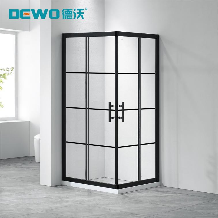 Romantic Big Glass Shower Enclosure for Luxurious Bathing Experience (JJ4401)