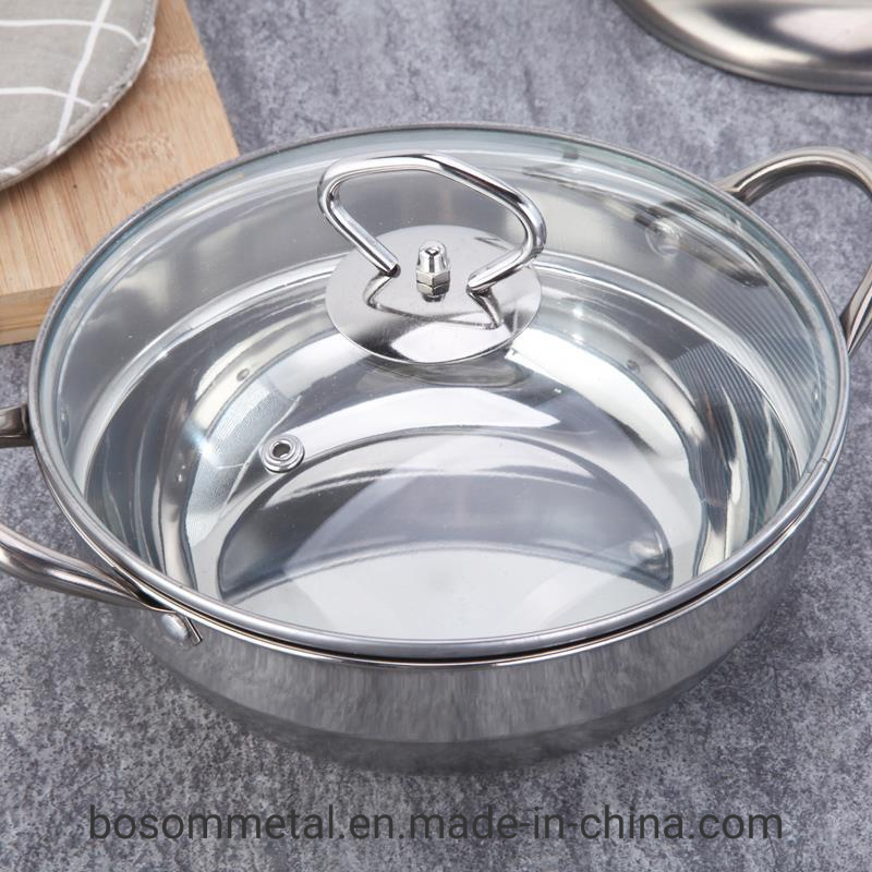 Japanese-Style Suki Pot, Solid Alcohol Stove Small Chafing Pot Buffet Dishes