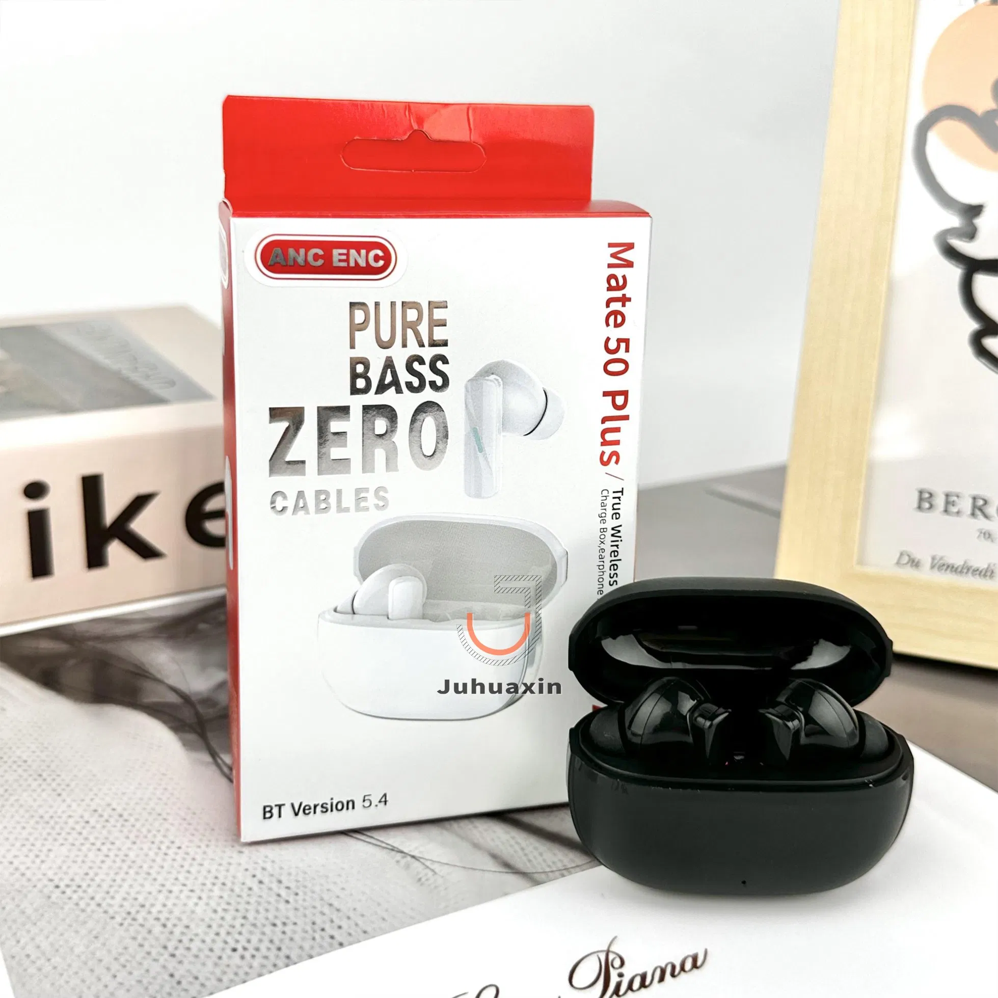 New Mate 50 Plus Enc+Anc HiFi Touch Control Gaming in-Ear Inalambricos Audifonos Internos True Wireless Stereo Earbuds