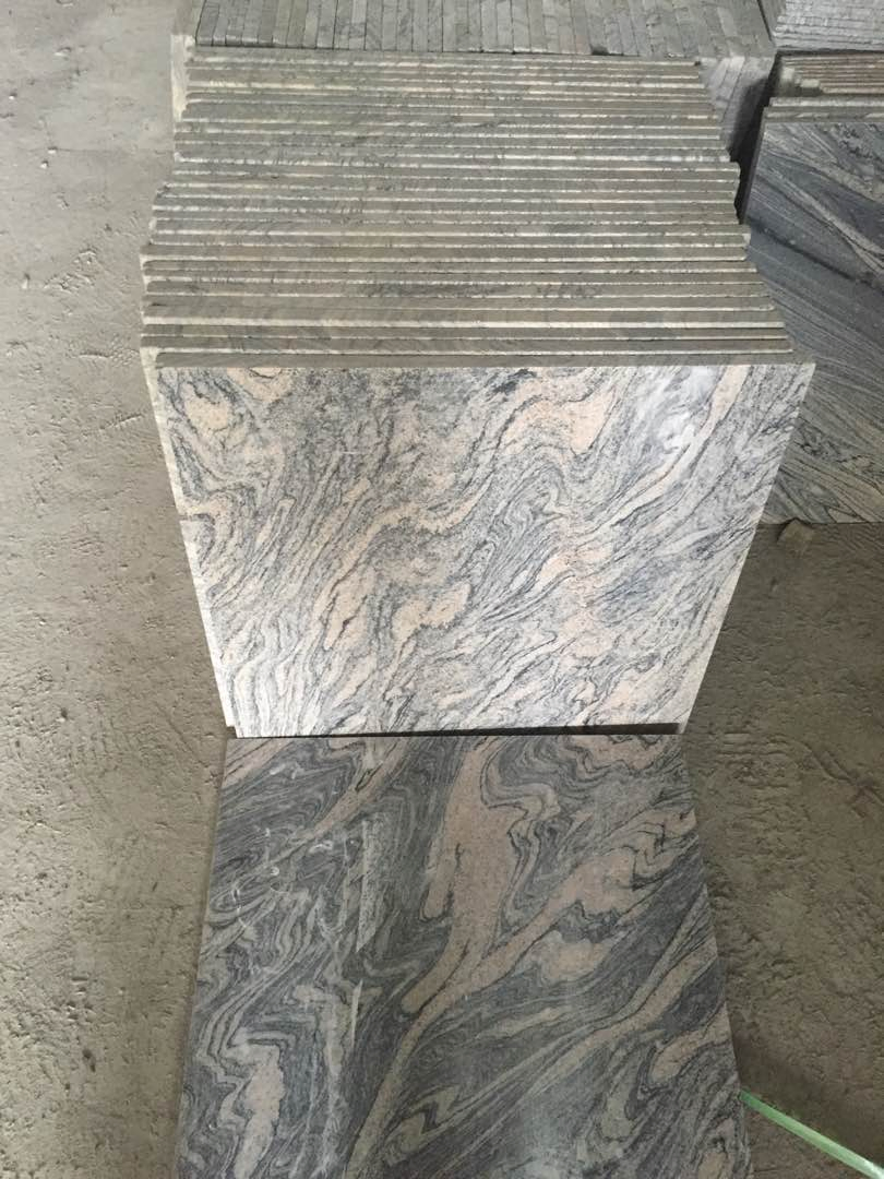Chinese Grey/White/Beige/Black Juparana Granite for Construction Decoration Kitchen Top Floor Wall Tile Slab