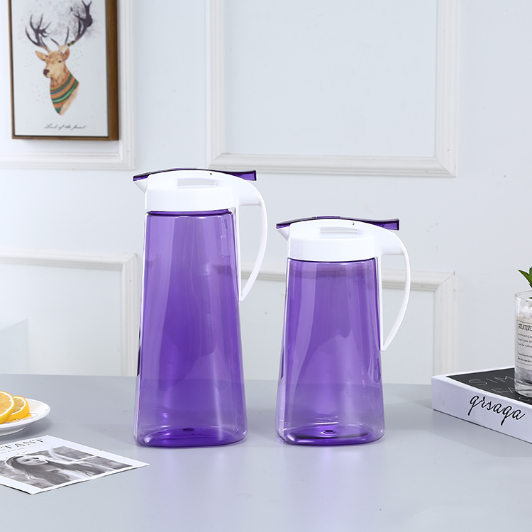 2000ml Large Size Wholesale Colorful Plastic Water Jug with Handle (SHIKECORE)