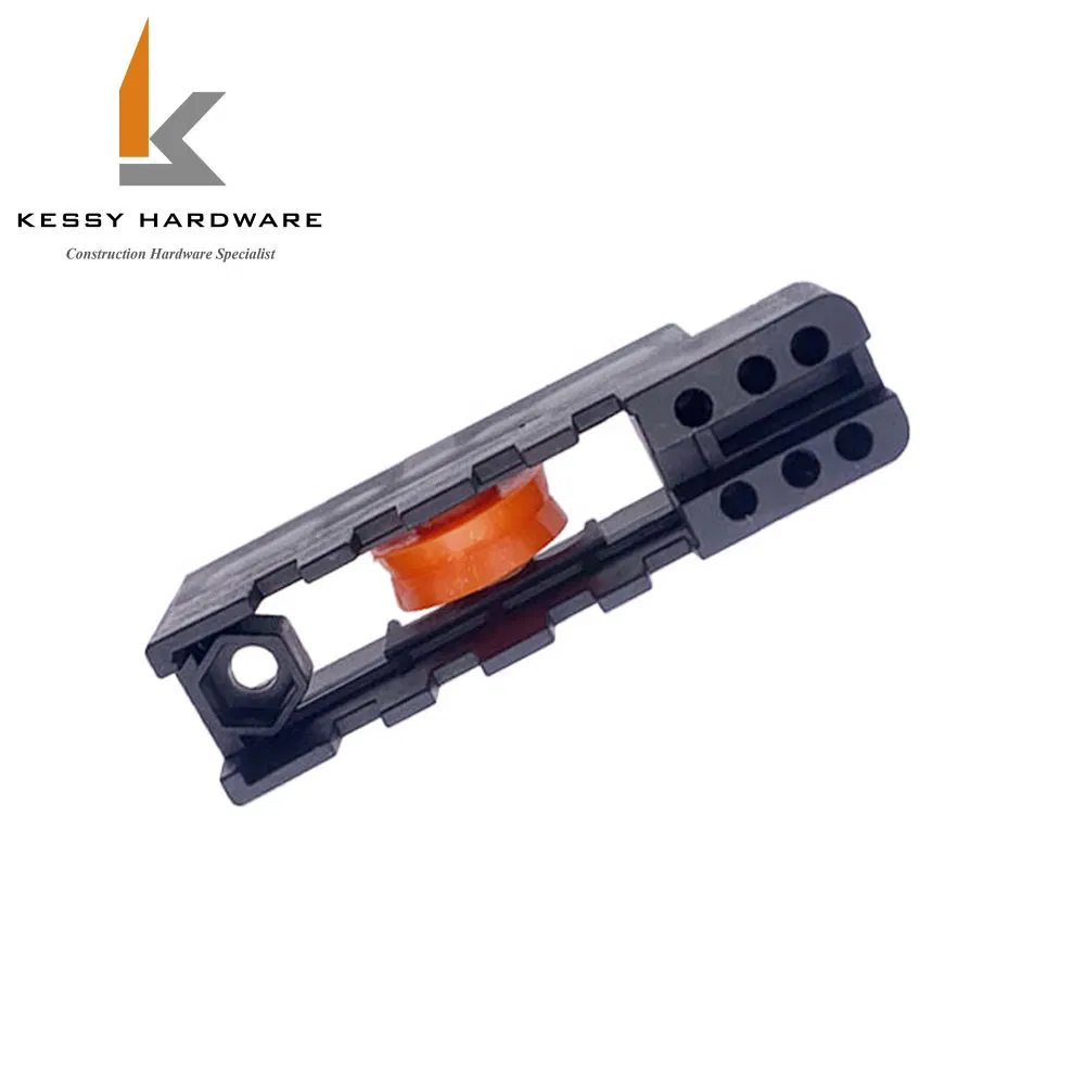 UPVC Sliding Window Roller Plastic Wardrobe Accessory Wheels Single Plastic Nylon Window Roller Wheels