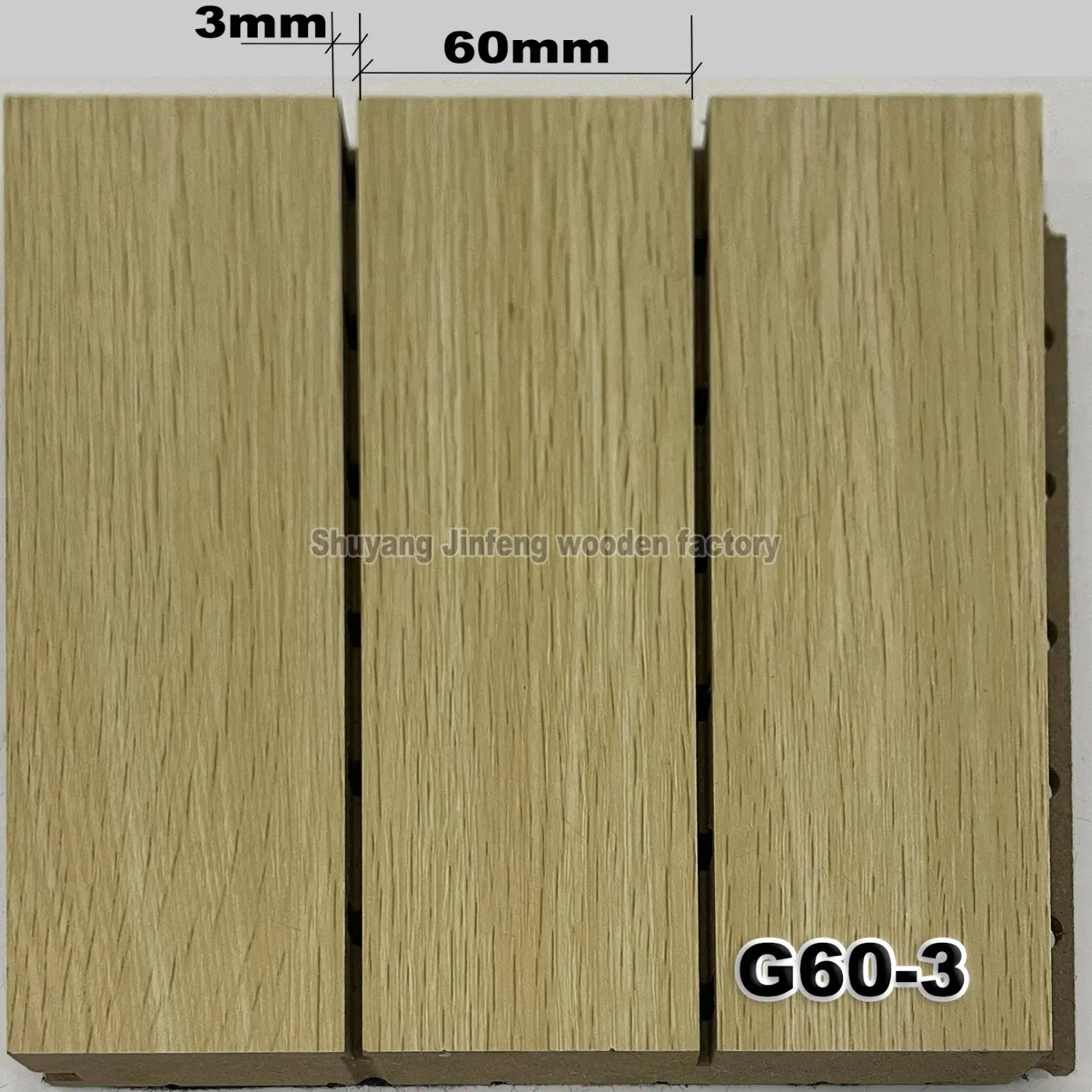 Acoustic Interior Wall Ceilings Decoration Wood Timber Grooved Soundproofing Panels