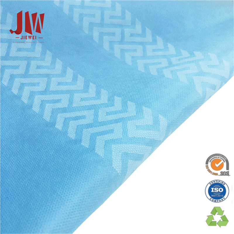 Blue Color 100% Polypropylene Shoe Cover Anti Slip Shoe Covers PP Fabric Shoe Cover