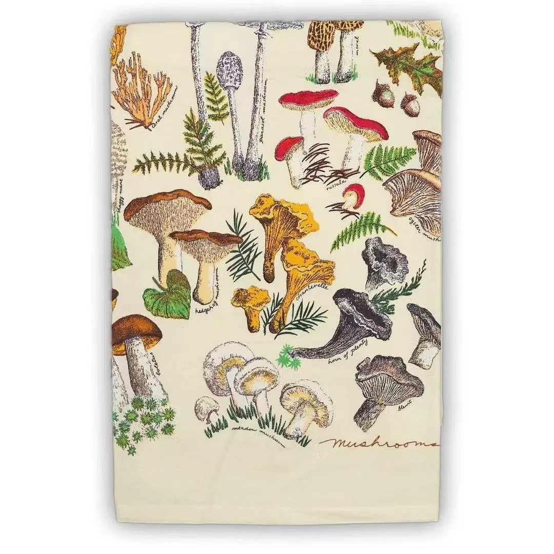 Towels Kitchen Linen Customize Print Screen Printing Quality French Wholesale Cotton Tea Towel