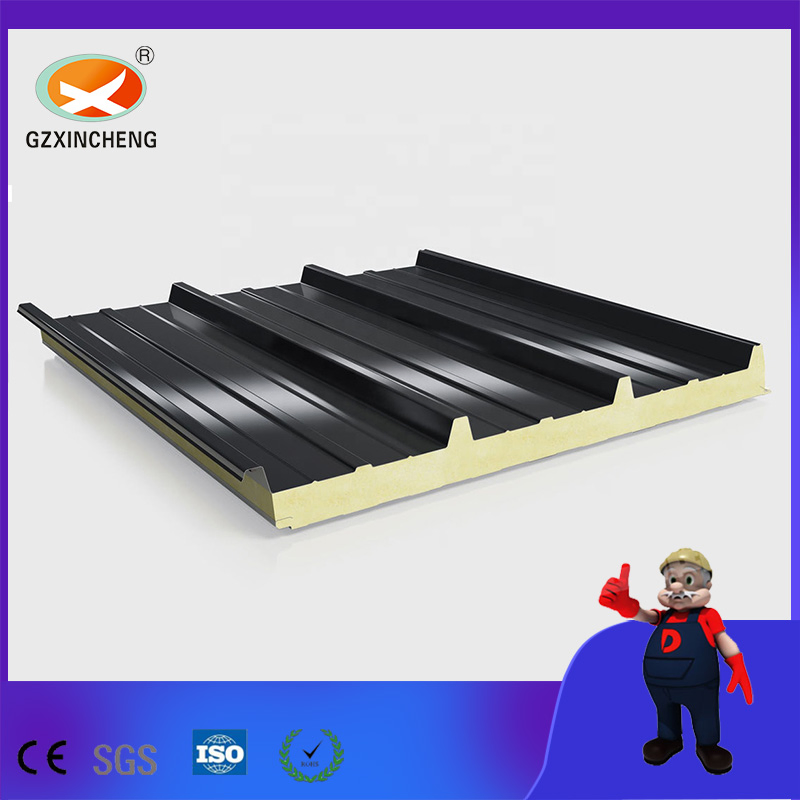 High Quality PU Polyurethane Insulated Roof and Wall Sandwich Panel for Cleanroom Peoject