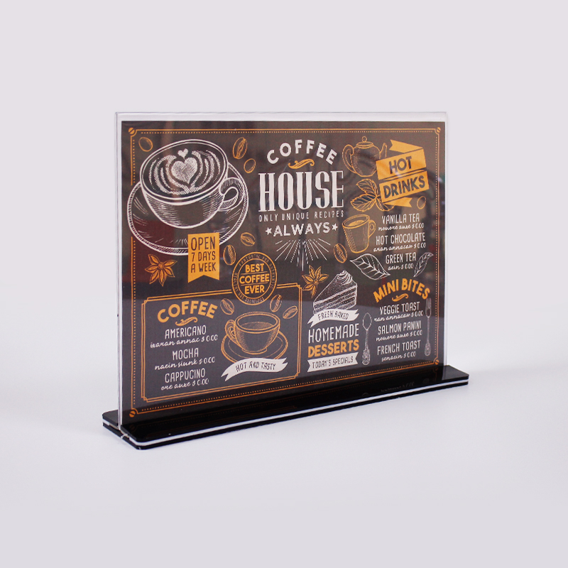 Price Label Card Display Holder with Insert Base
