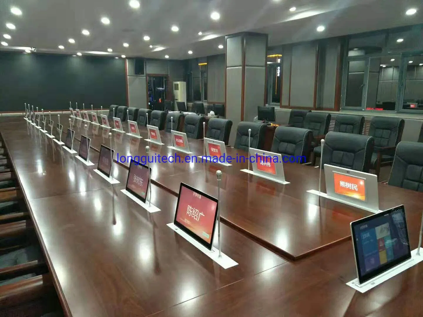 Display Screen From Video Meeting Room System
