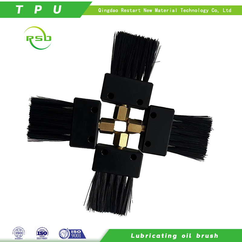 Щётка нейлоновая для смазки и очистки, 45мм