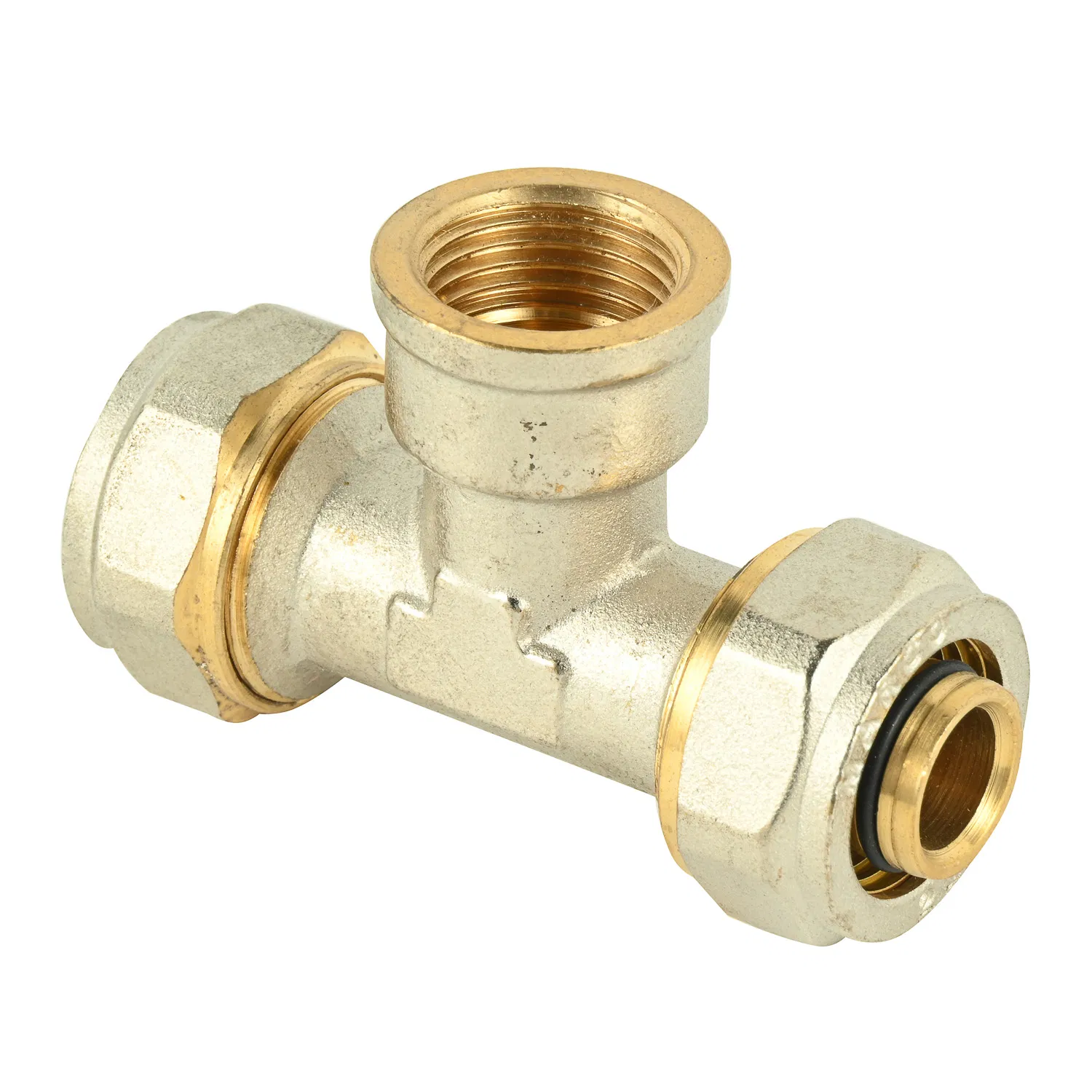 Innovative Heating Pipes Pex Pipes Plumbing Fittings Compression Press Brass Fittings Water Heating