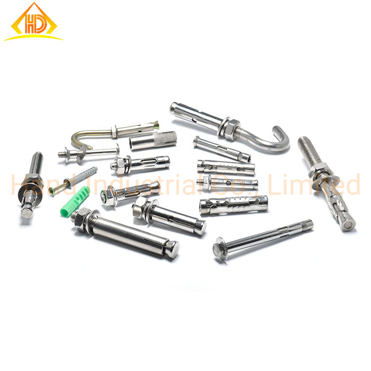 Анкерный болт из нержавеющей стали с цинковым покрытием