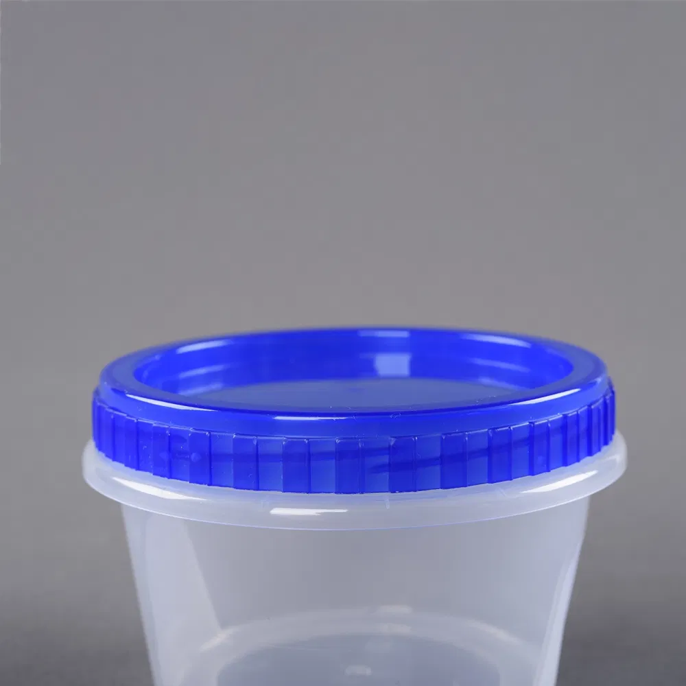 1000 Ml Disposable Sealed Plastic Takeaway Soup Cups with Screw Lid