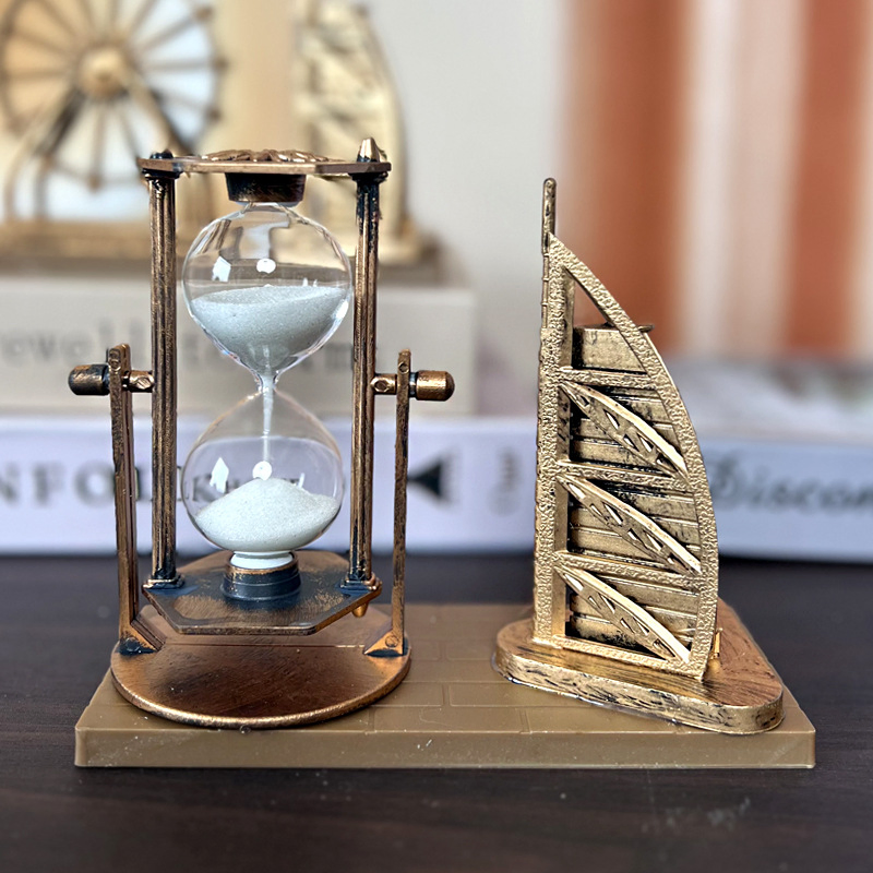 Creative Student Gift Vintage Ferris Rotation Hourglass Ornament Home Decoration Pendulumpieces of Crafts