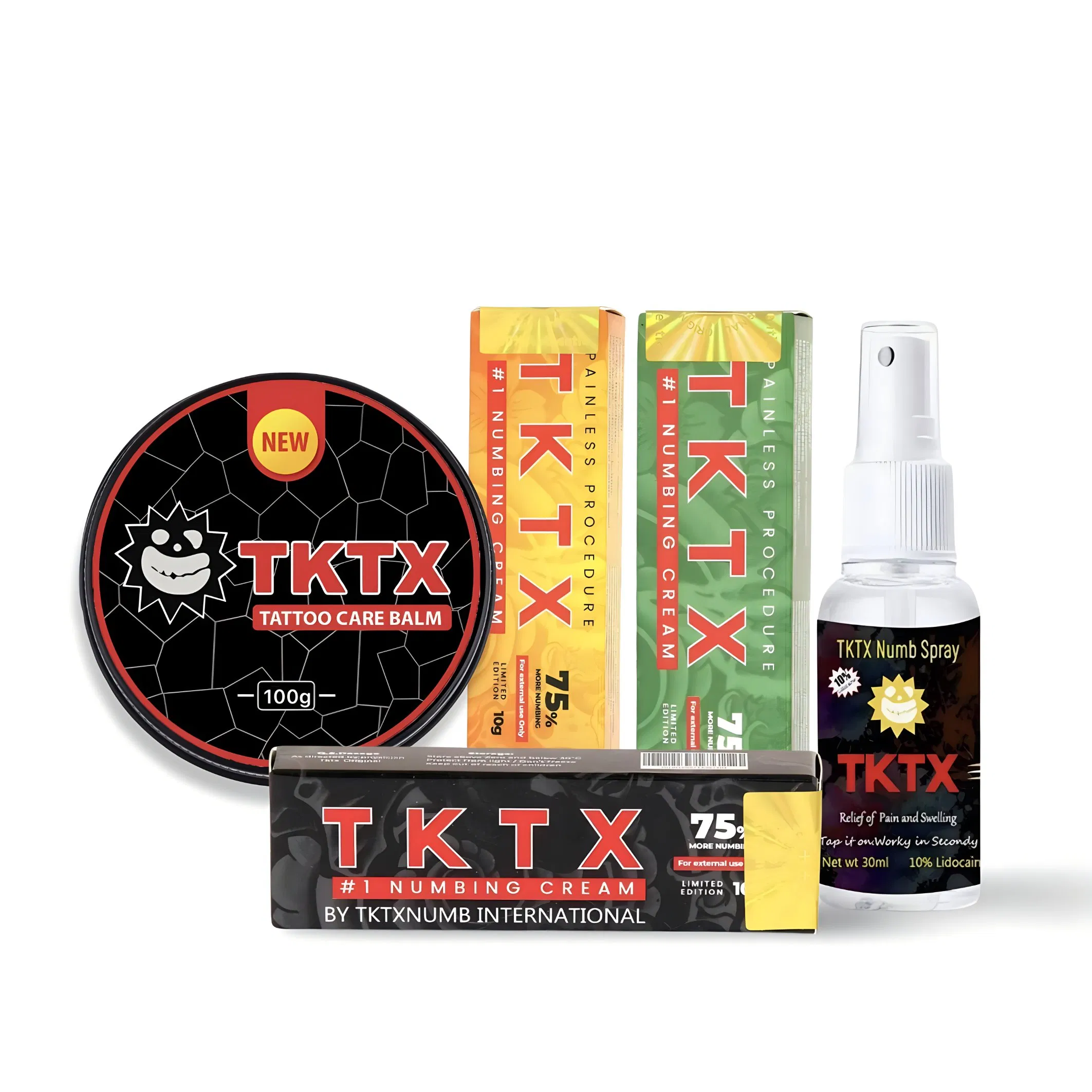 Factory Tktx 75% Numbing Cream Anesthetic Super Numb Ointment for Tattoo Microblading Microneedling Permanent Makeup Supply