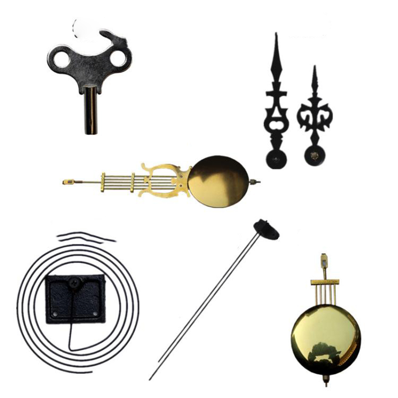 Best Selling Metal Pendulum Standing Clock Desk Hammered Floor Clock