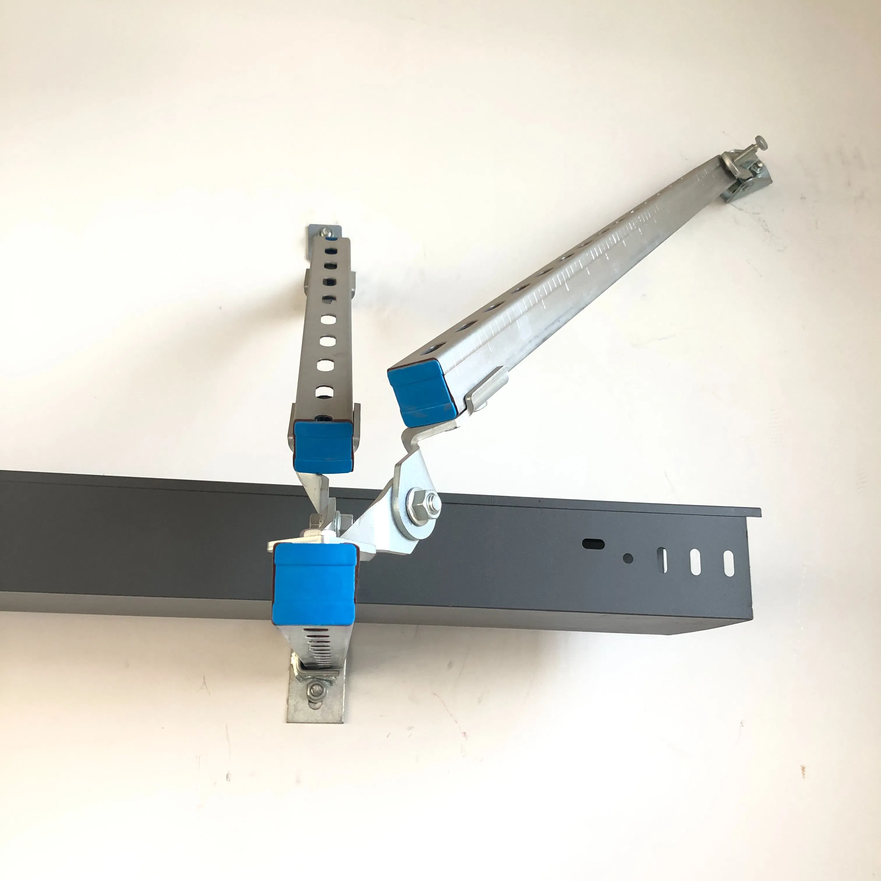 HVAC System-Specific Plastic End Cap for Duct Support Section Steel Strut Ports