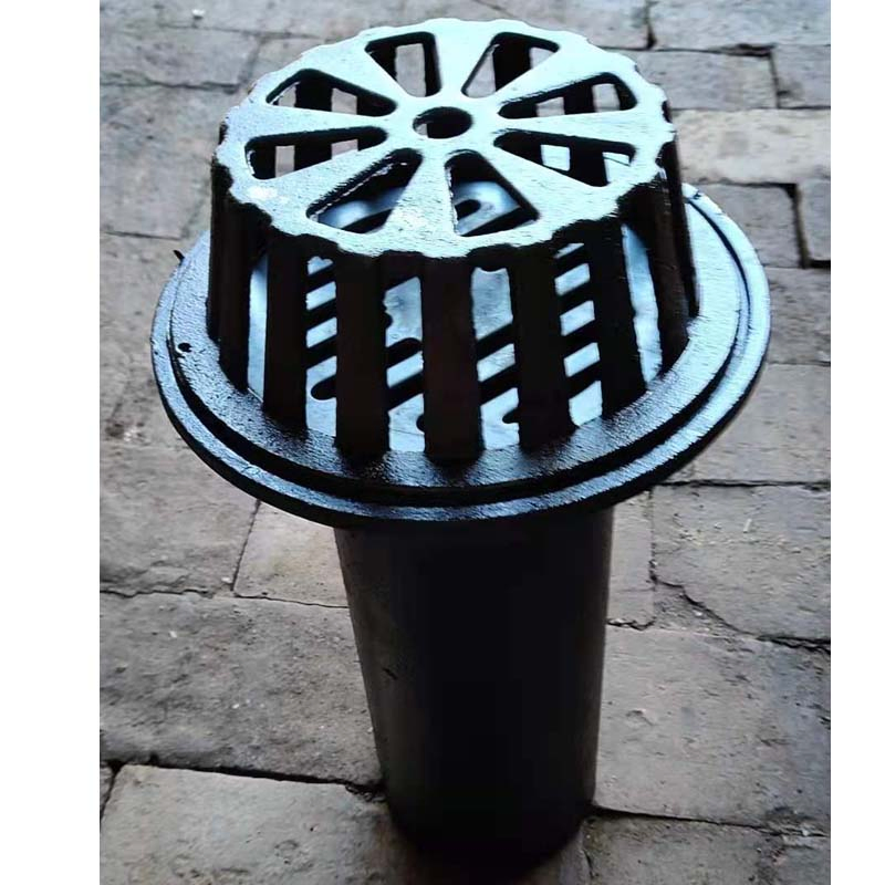 Customized ISO9001 SGS Ductile Iron Anti Clogging Floor Rain Drain