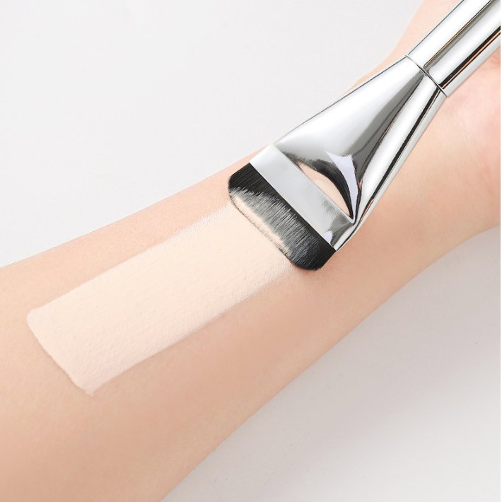 Flat Foundation Brush, Non-Absorbent Foundation Brush, Seamless Makeup Mask Brush, Ultra-Thin Concealer Makeup Brush