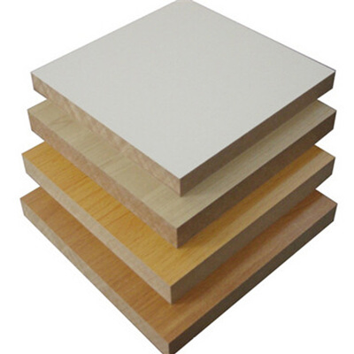 18mm White Laminate Melamine Faced MDF Board for Furniture