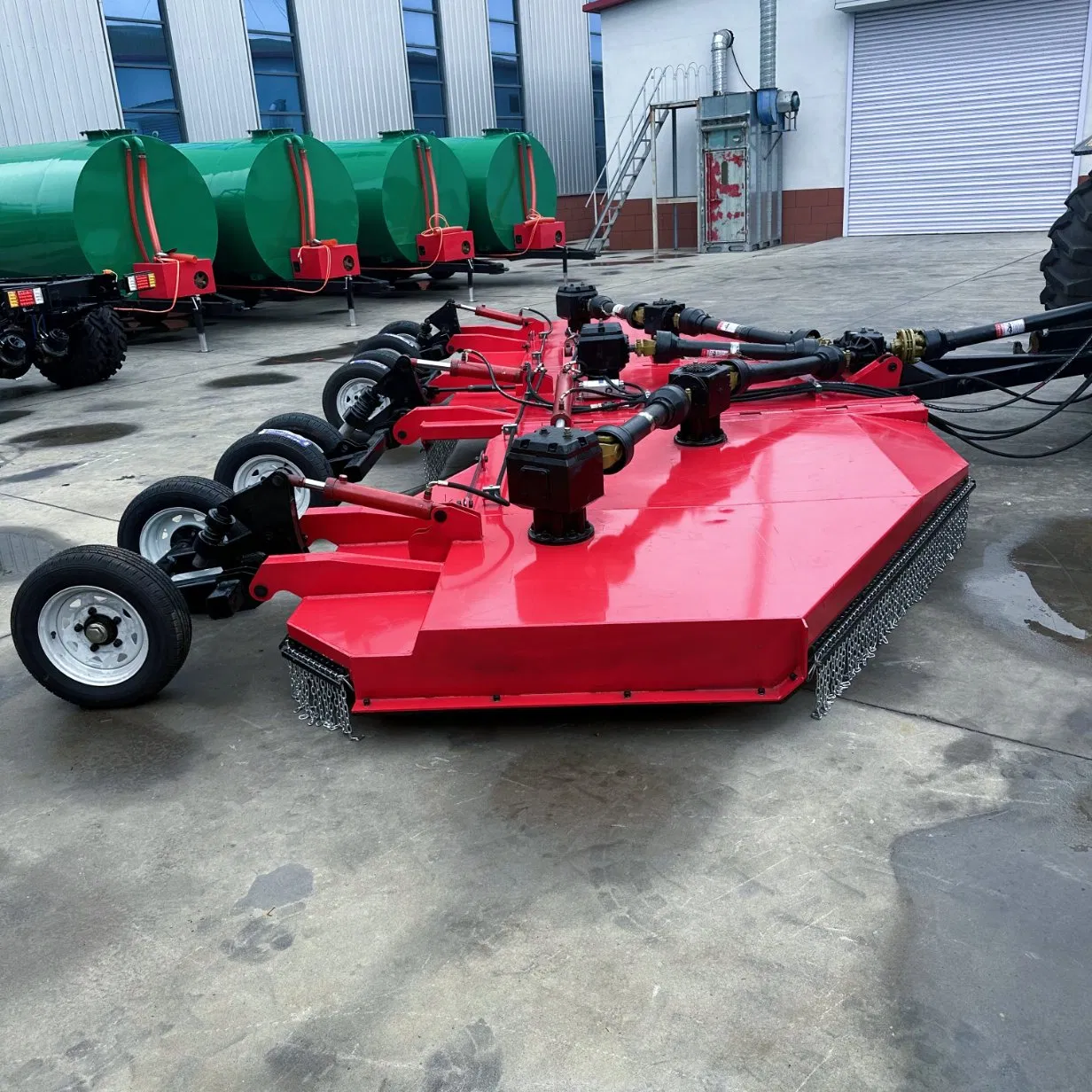 Складная крыльевая газонокосилка 6м для трактора